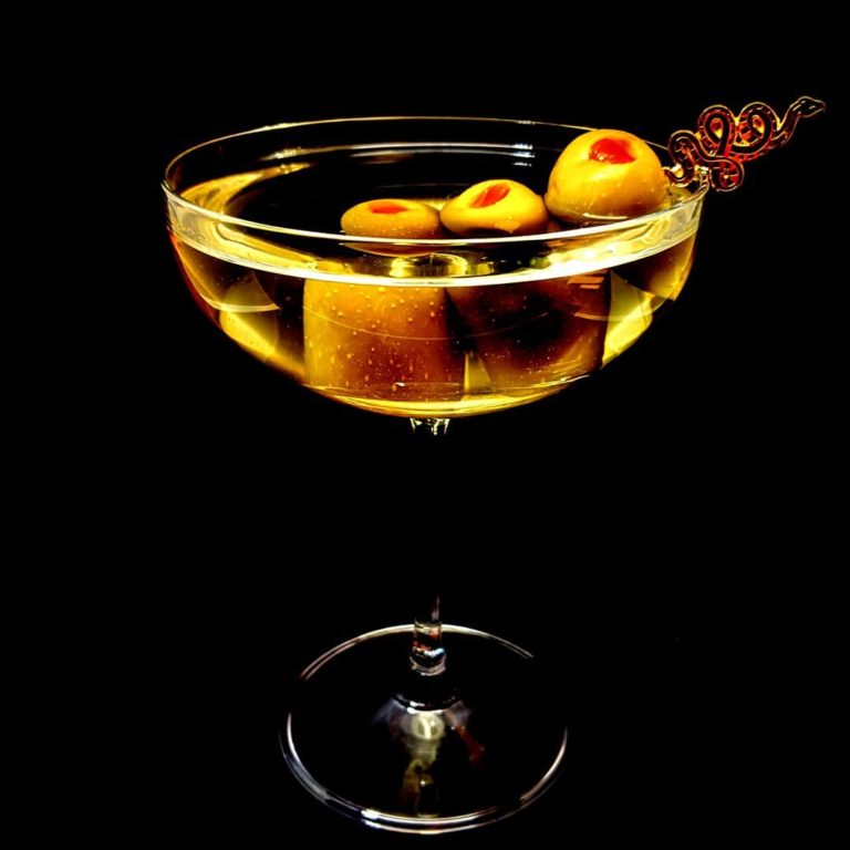 Tipsy Olive Gin Martini
