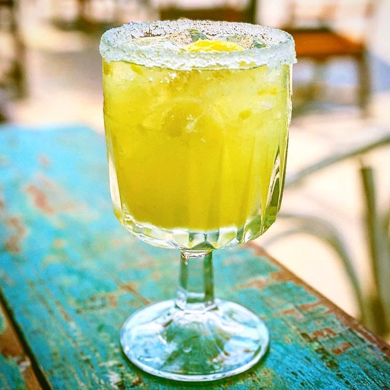 Pineapple Meyer Lemon Margarita