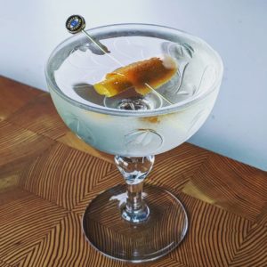 Gin Martini with a Grapefruit Twist