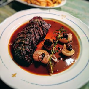 Steak Frites at St Lawrence Restaurant