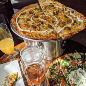 Bad Tattoo Brewing Company Pizza and Beer