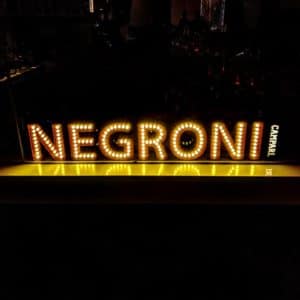 The Negroni Bar Sign