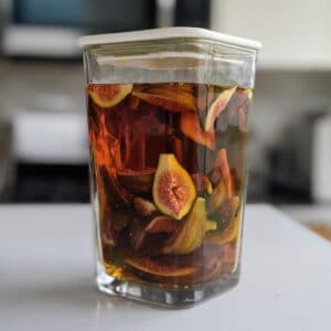 Fig-infused Bourbon