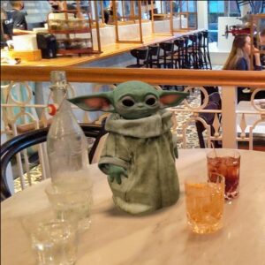 Homer Street Cafe & Bar Cocktails with Baby Yoda