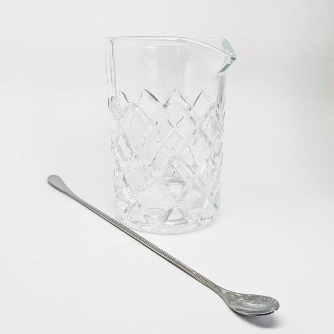 Small Mixing Glass and Extra Bar Spoon