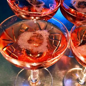 Rosé Champagne Cocktail
