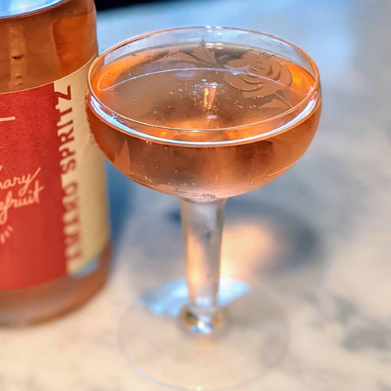 Rosemary Grapefruit Amaro Spritz