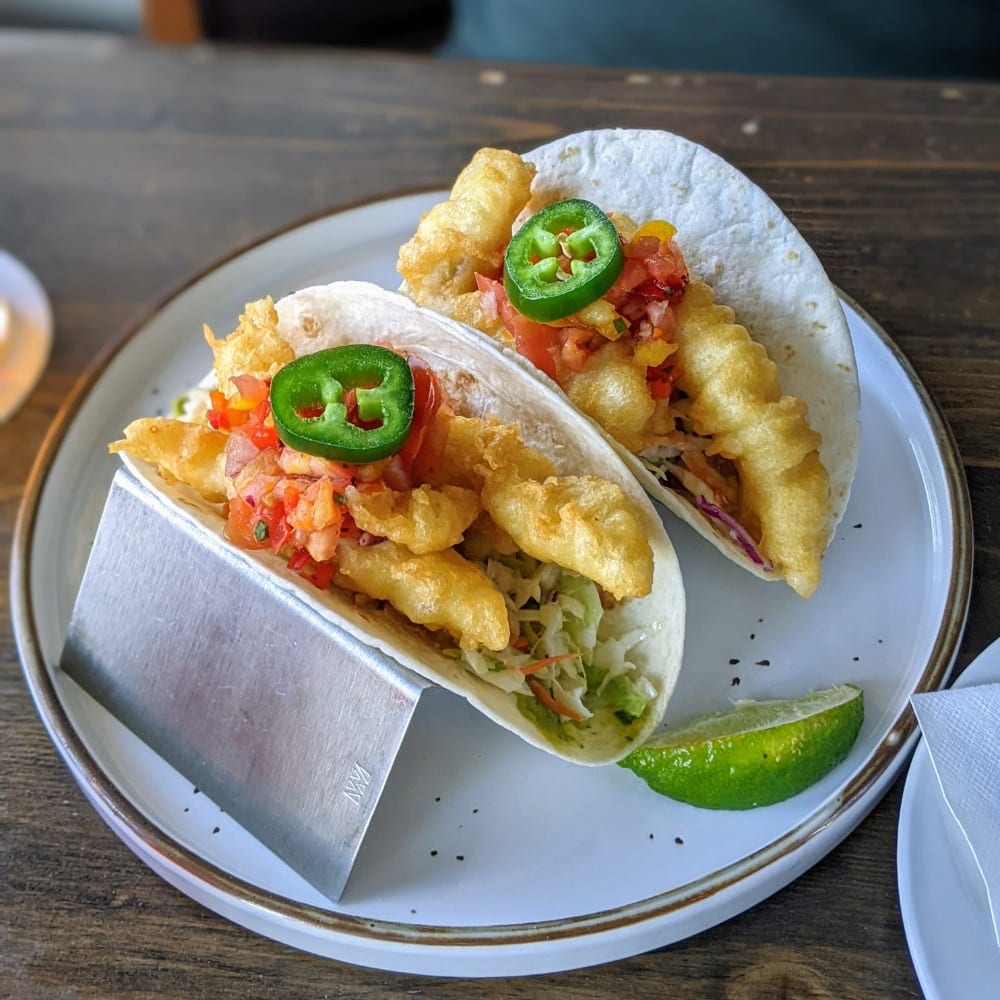 Bow & Stern Baja Fish Tacos